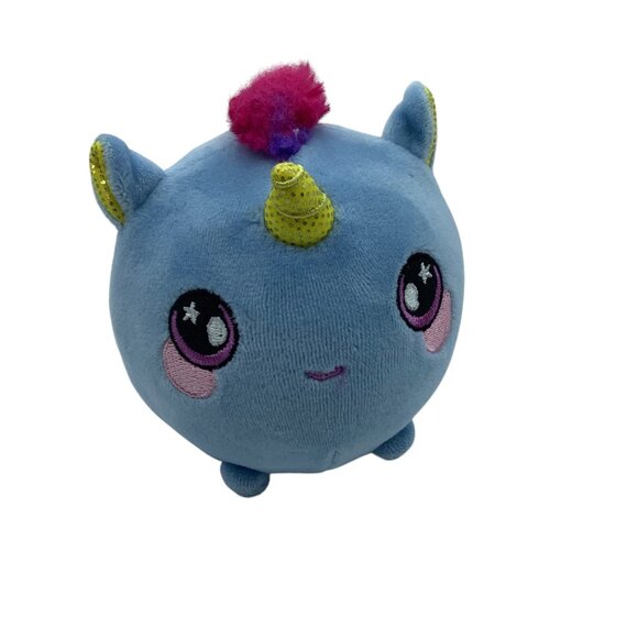 Squeezamals Beatrice Rainbow Unicorn Plush Toy Soft Cuddly Stuffed Animal 4" - Picture 1 of 6